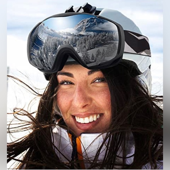 NWT OutdoorMaster Ski Goggles with Cover Snowboard OTG Anti-Fog for Men Women - Picture 11 of 13